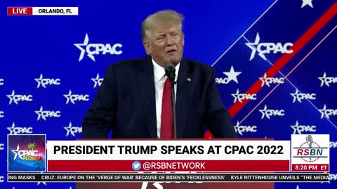 FULL President Donald J. Trump CPAC 2022 Speech at in Orlando