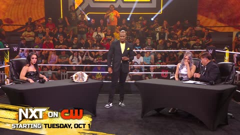 FULL SEGMENT- Roxanne Perez and Giulia meet before CW premiere- NXT highlights, Sept. 24, 2024 - WWE