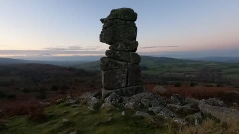 Drone footage. Bowermans nose. Dartmoor