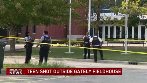 Teen shot in parking lot of Gately Park Stadium