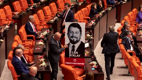 Turkish MPs brawl during debate on jailed opposition lawmaker