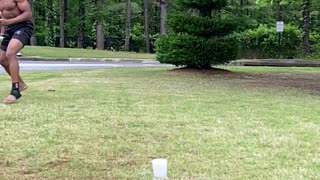 Cookie Dunked During Front Flip