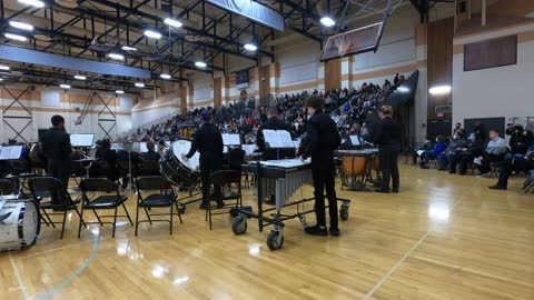 Taunton High School Jazz Band Performance of Frozen.