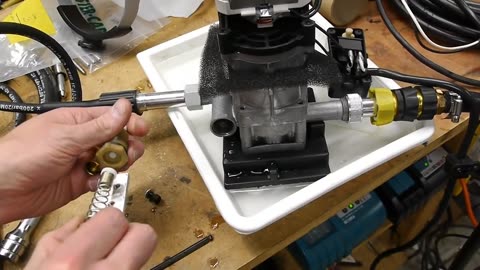 WATER Waterjet cutter built from a cheap pressure washer AppliedScience