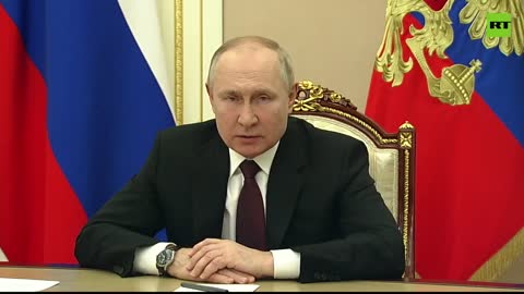 💥 Putin Addresses Ukraine Military [2.25.22]