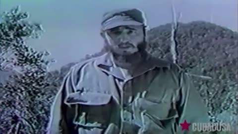 Fidel Castro lying about being a communist