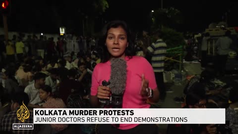 Kolkata murder protests: Junior doctors refuse to end demonstrations