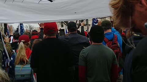 Prayer Over Trump at Rally 12/12/2020