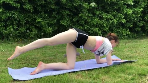 Grounding and calming sequence Workout & Gymnastics