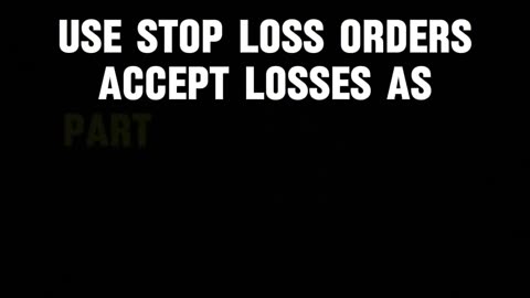 How to cut loss in trading