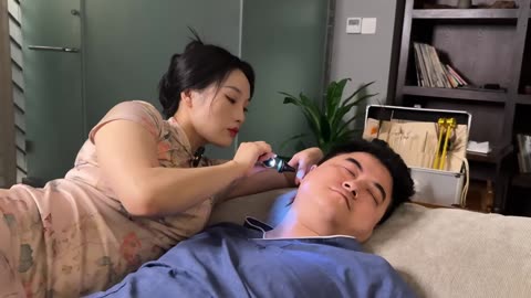 Chinese Popular Massage｜ Lying Ear Picking & Soft Massage｜ 躺式采耳 & 柔式按摩SPA