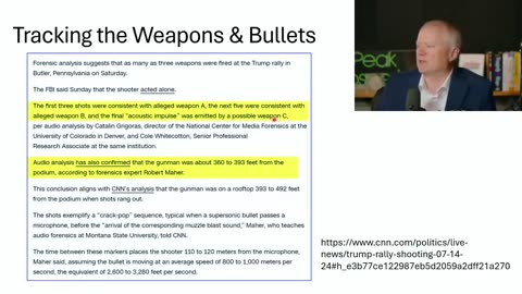 Audio Analysis Is 100% Clear Trump& Crowd Were Shot At By Two Separate People - Peak Prosperity