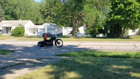 Two Amazing Harley Davidsons