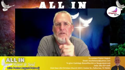 Unforgiveness Part 2 | ALL IN: Heart & Soul with Pastor August Patroelj