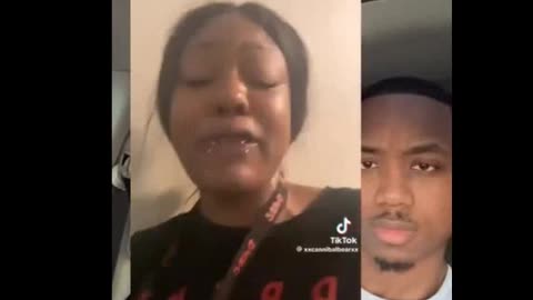 Sad video! A woman in Springfield, Ohio breaks down online and says people are joking about dogs and cats being killed and eaten by Haitians and saying it’s not true when it is true. She seems distraught, saying she saw her dogs head decapitated by a