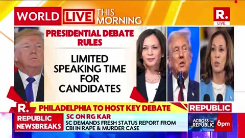 Trump-Harris Faceoff: Second Presidential Debate Today| US Elections