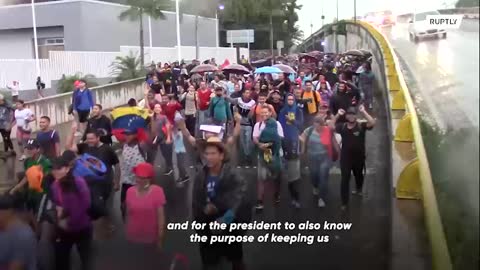 Thousands of migrants in Tapachula march to US border amid Summit of the Americas