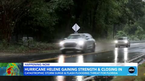 Hurricane Helene bears down on Florida