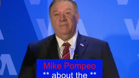 MIKE POMPEO about the GOD GIVEN RIGHT