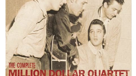 Million Dollar Quartet - Jingle Bells - Elvis Presley,Jerry Lee Lewis,Carl Perkins,Johnny Cash 1956