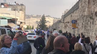 Through the Zion Gate into The Old City of Jerusalem