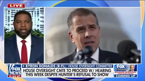 Hunter Biden Was The Bagman - Rep Byron Donalds