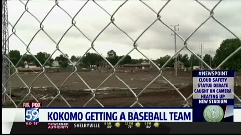 September 2, 2014 - Kokomo, Indiana Getting Baseball Team for New Stadium