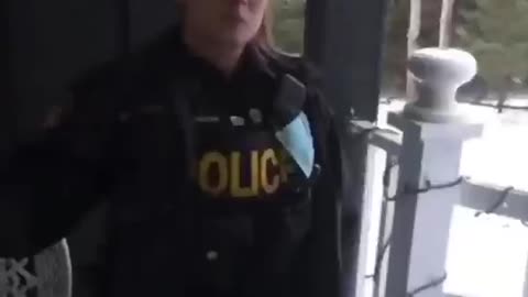 This is scary!! Canadian Police showing up at peoples homes.