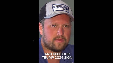 Owner painted “Trump 2024” on his building and REFUSES to take it down