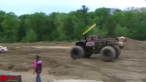 Crazy Monster Truck Freestyle Moments | Monster Jam highlights | Woa Doodles Funny Videos