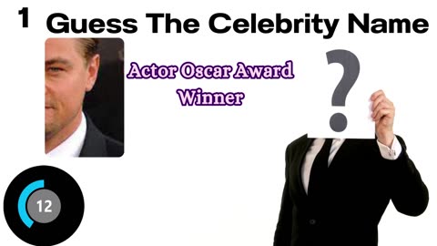 Video Challenge: Can You Guess the Celebrity Name? 🌟🎬"