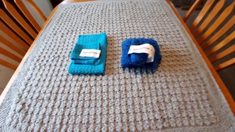 3D Puff Stitch Blanket & Hand Towel Set