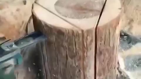 Method for making wooden stools.