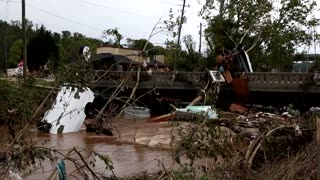 North Carolina's Asheville left in ruins after Hurricane Helene