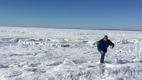 When Hell Freezes Over The Landscape In Falmouth Bay Is Stunning