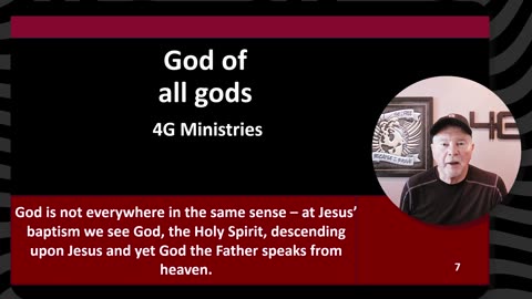 4G Fast Five Christian Devotional on The Omnipresence of God