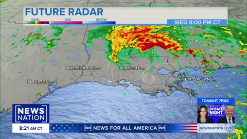 Tropical Storm Francine forecast to hit US Gulf Coast as hurricane | NewsNation Live