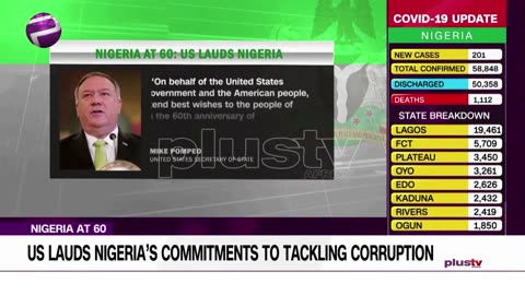 Nigeria's Fight Against Corruption Gets USA's Cheers and Support