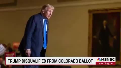 TRUMP BANNED FROM COLORADO