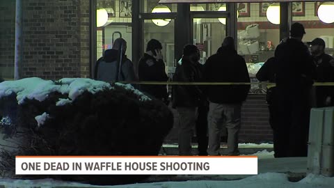 A shooting at a Waffle House restaurant in Indianapolis has killed a woman