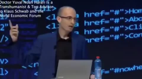 A satanic vision: Yuval Harari