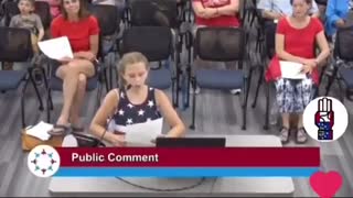 WATCH: 9-Year-Old Girl OBLITERATES School Board Over BLM Posters