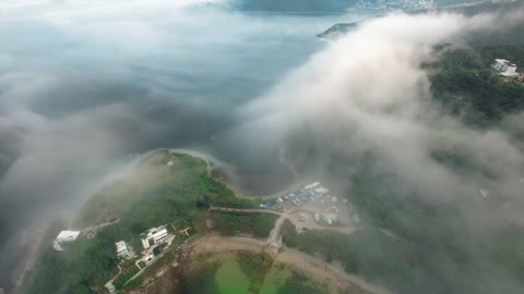 Bonitas paisagens aéreas