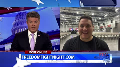 REAL AMERICA -- Dan Ball W/ Harrison Rogers, Freedom Fight Night Tonight In AZ!, 7/15/22