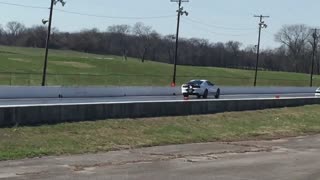 2014 Ford Mustang GT Drag Race vs.Fox Mustang