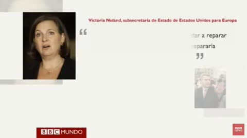 Victoria Nuland 27 de enero de 2014 hablando del Golpe de Estado en Ucrania