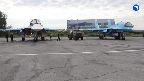 The Russian Aerospace Forces received a new batch of Su-34 bombers