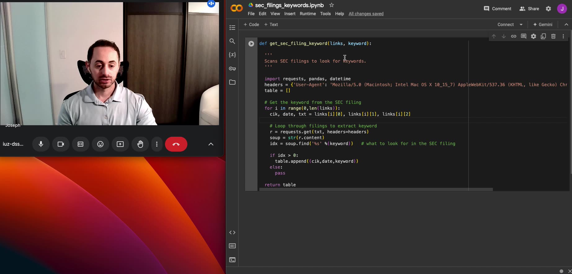 SEC Filings with Python Pt.2