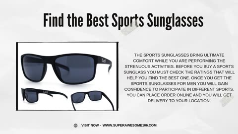 Sunglasses for Men Boosts your Look and Appearance