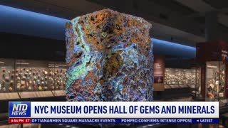 NYC Museum Opens Hall of Gems and Minerals